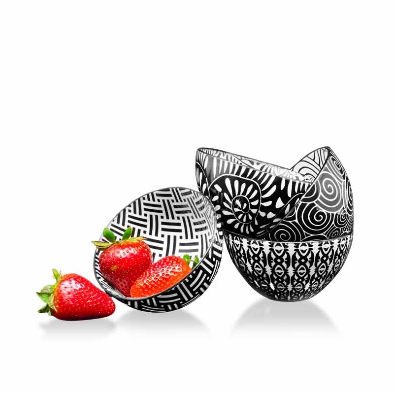 BIA Dipping Bowl | Black & White